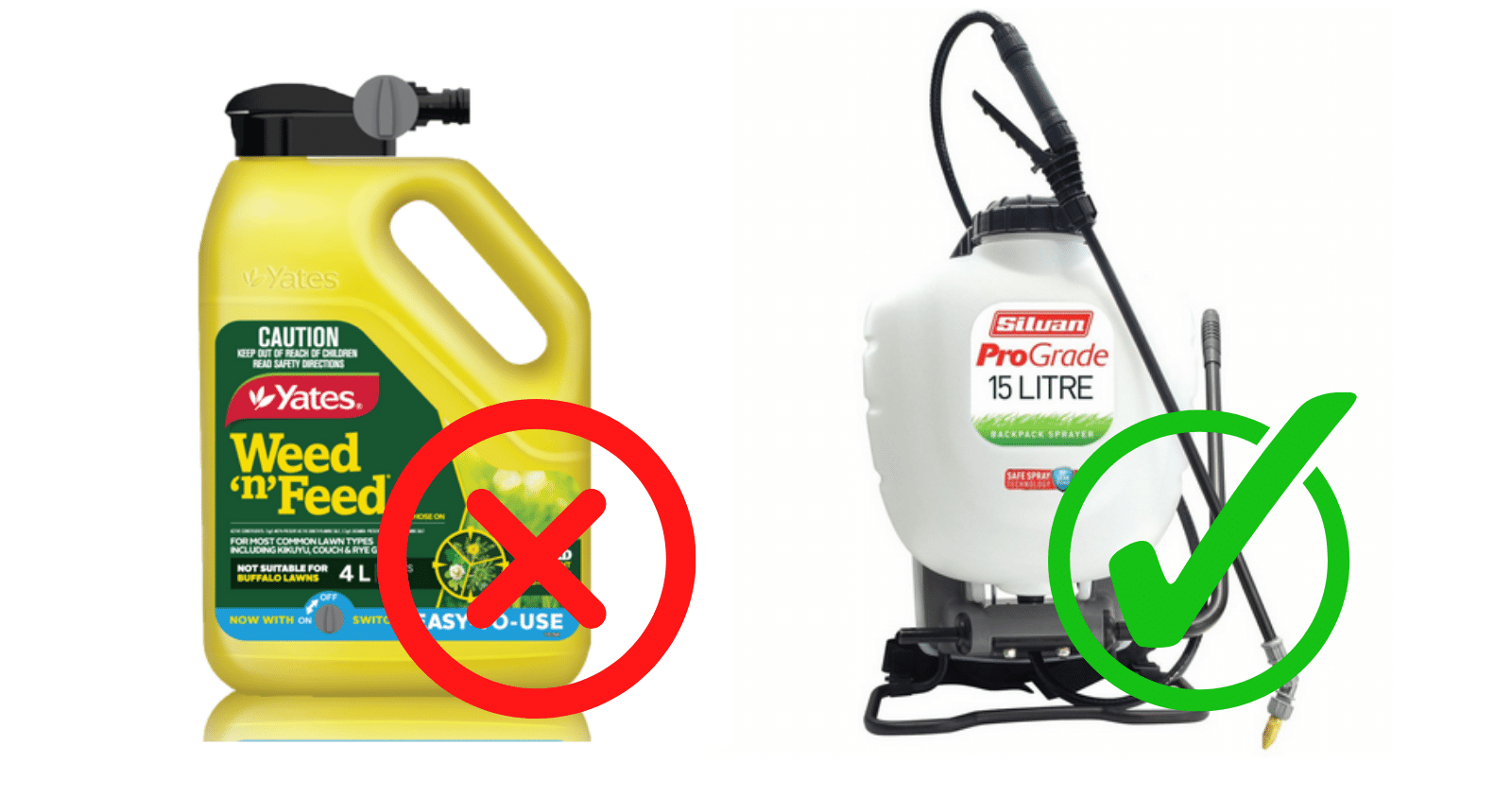 Why Weed and Feed is notoriously ineffective + weed products that actually work!