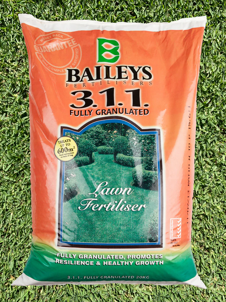 Baileys 311 Lawn Fertiliser (Silverstone Gardening)