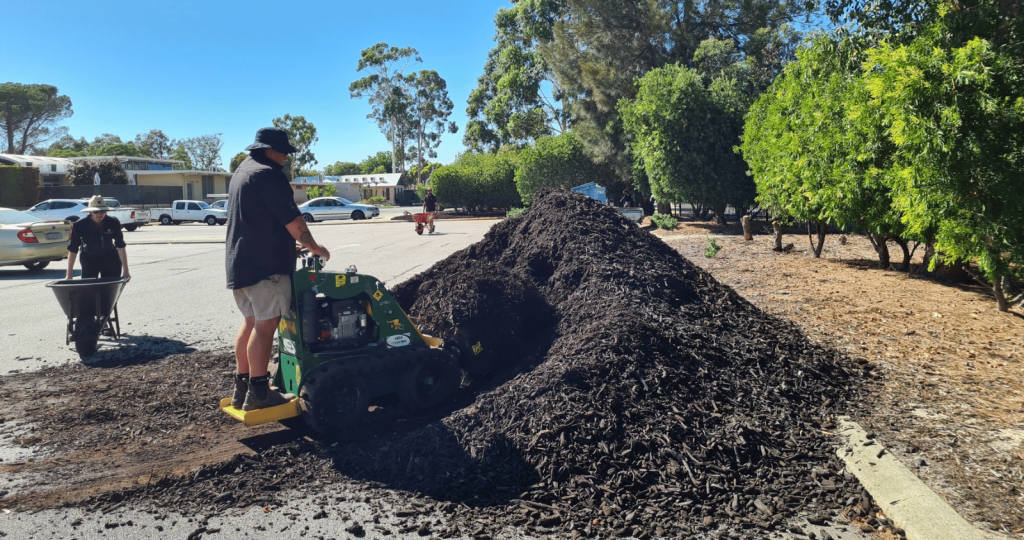 Commercial Mulch Installation Armadale
